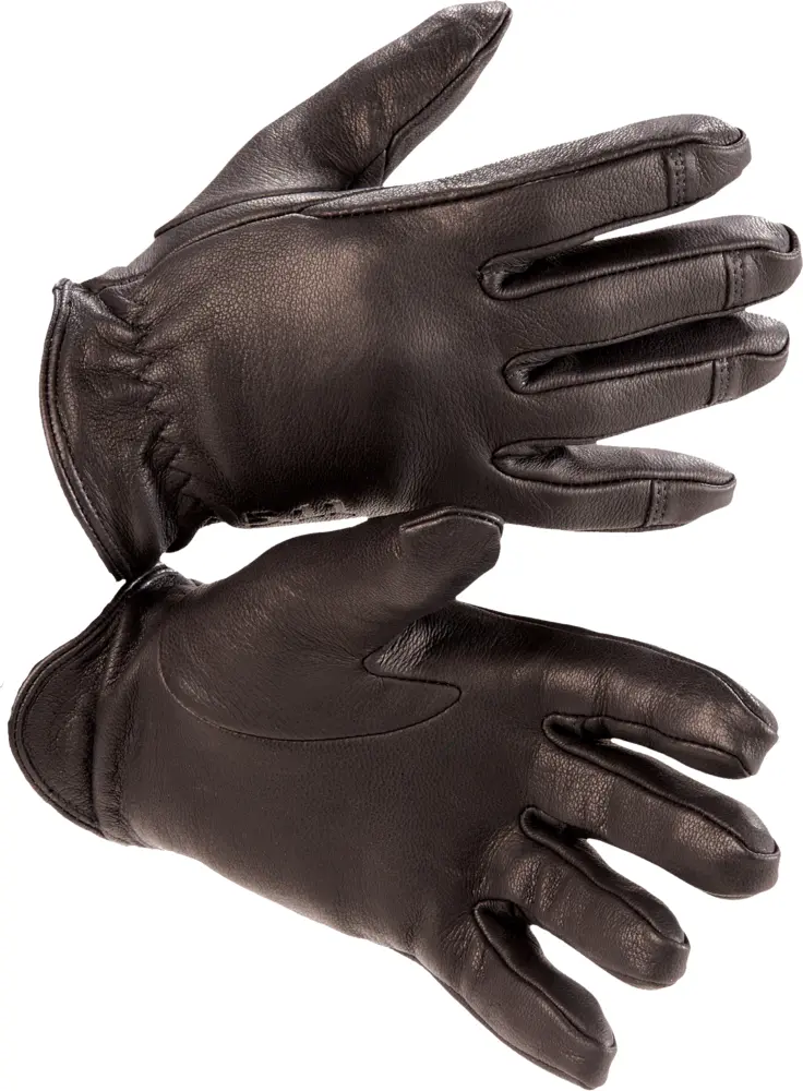 Black Leather Gloves for Fashion and Warmth