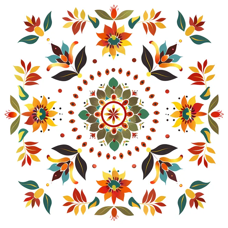 Intricate Floral Pattern Design