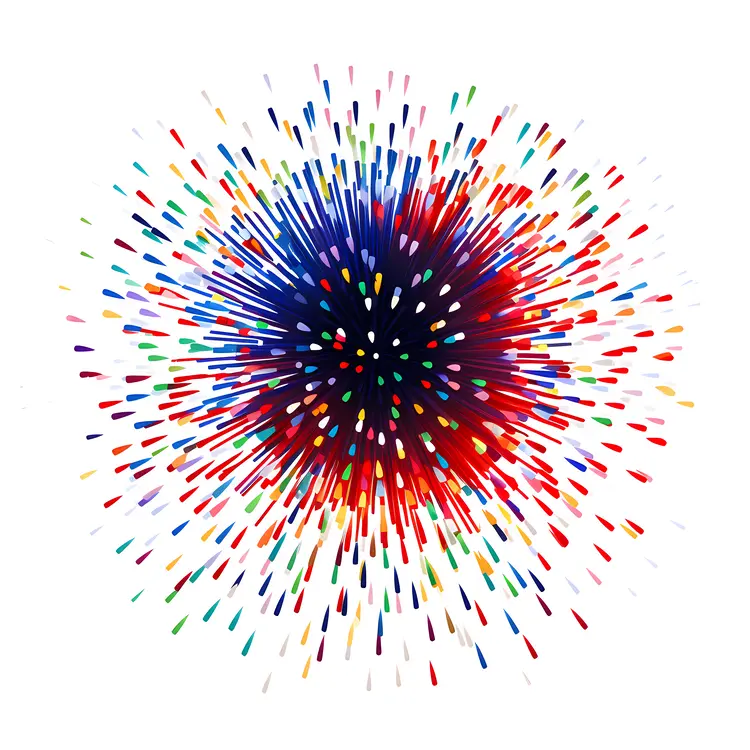Colorful Firework