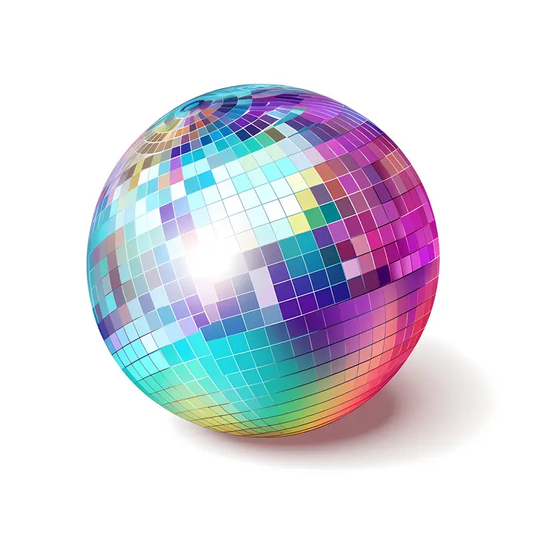 Vibrant Disco Ball for Dance Floors
