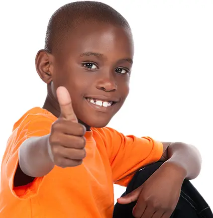 Happy Thumbs Up Gesture