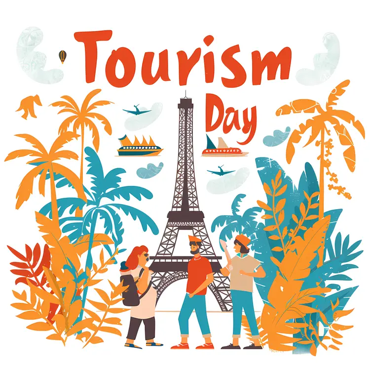 Tourism Day Celebration with Eiffel Tower