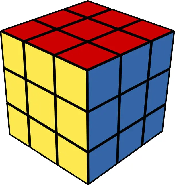 Colorful Rubik's Cube