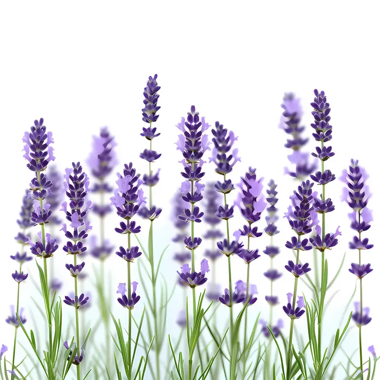 Beautiful Lavender Flowers in Bloom