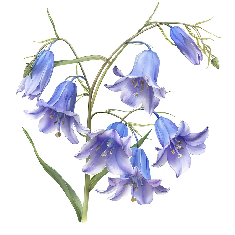 Charming Bluebell Flowers