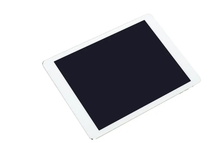 Tablet with Black Screen