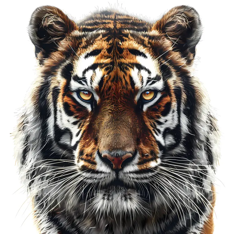 Fierce Tiger Face
