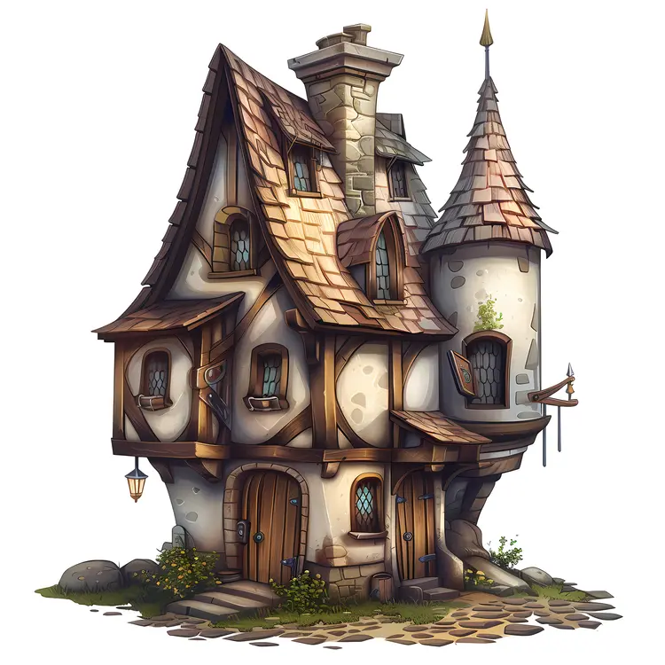 Whimsical Fairy Tale House