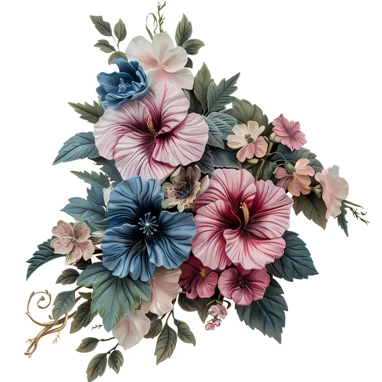 Beautiful Colorful Floral Arrangement