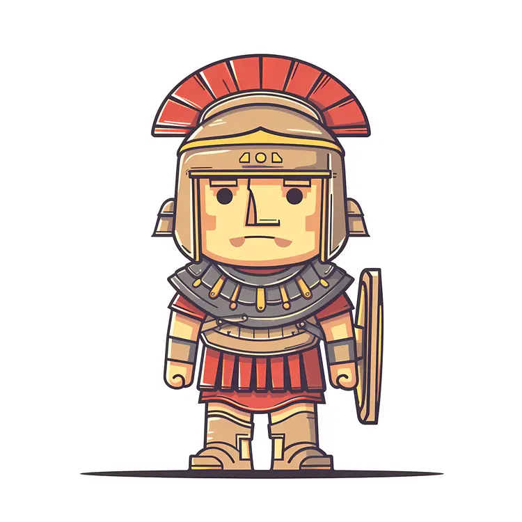 Roman Soldier with Shield