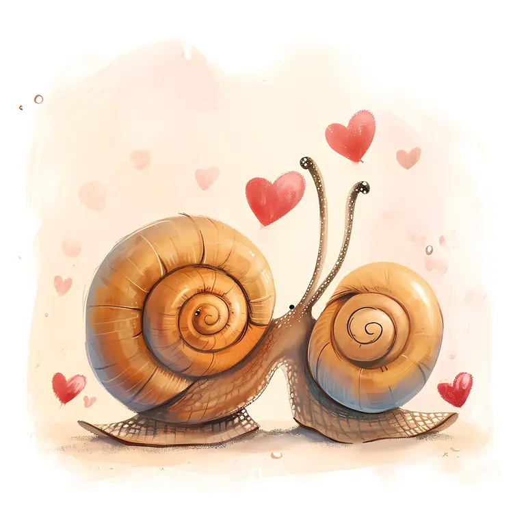 Snails with Hearts