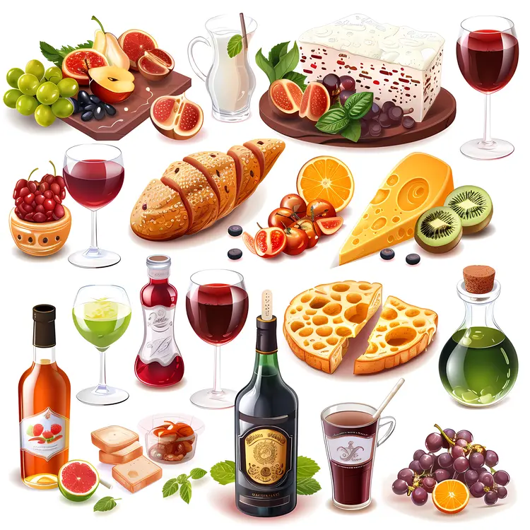 Cheese and Wine Feast