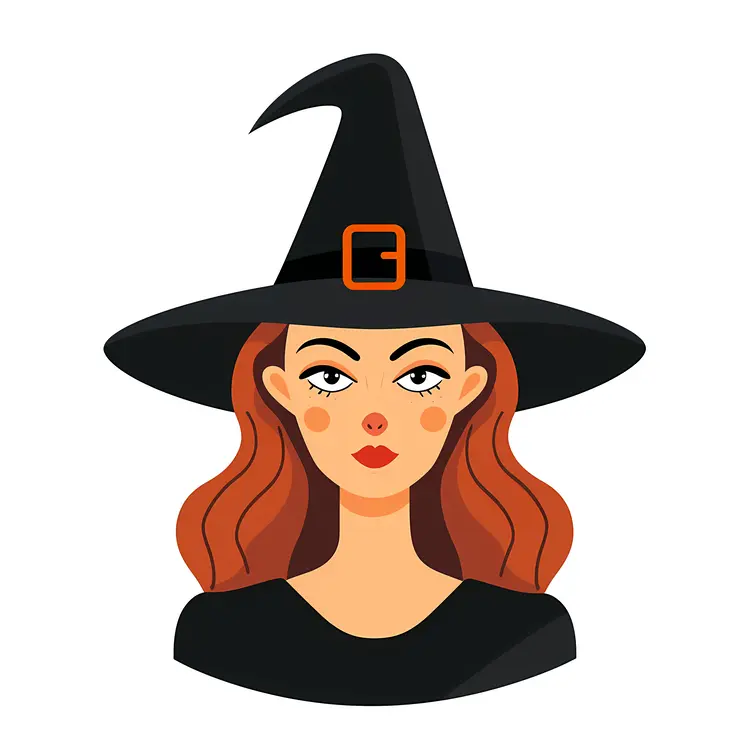 Witch with Red Hair