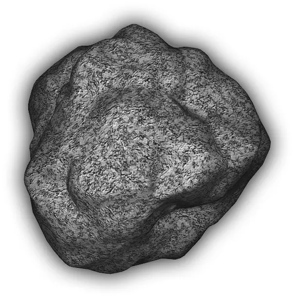 Gray Rock Illustration