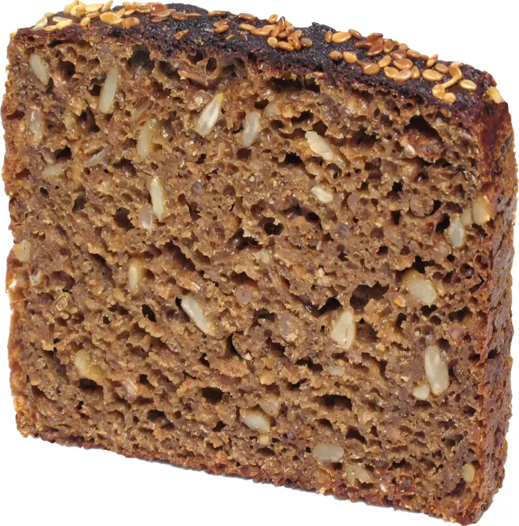 Healthy Rye Bread Slice