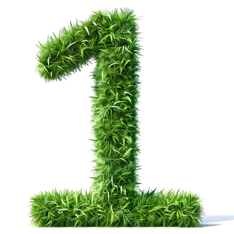 Number One with Greenery