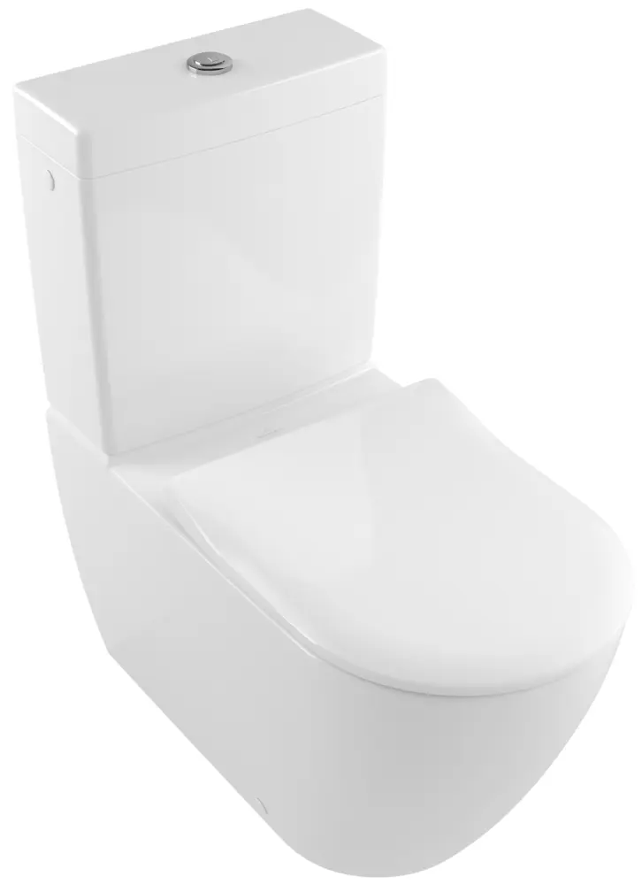 White Modern Toilet for Bathroom