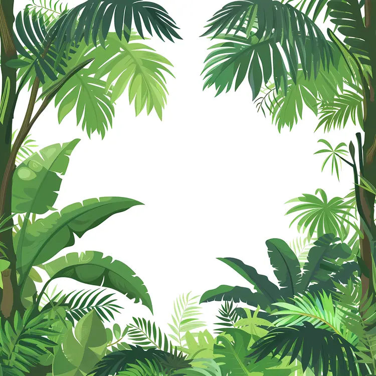 Lush Jungle Background