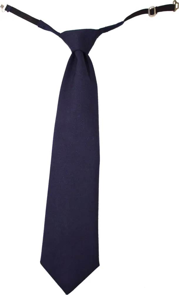 Navy Blue Clip-On Tie for Easy Wear