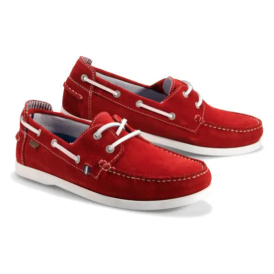 Stylish Red Boat Shoes for Casual Wear