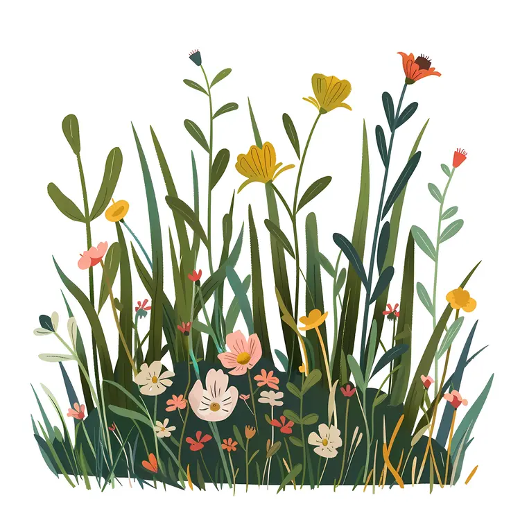 Wildflowers Illustration