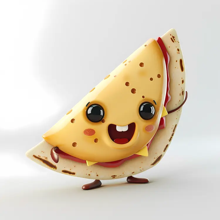 Cute Taco Character