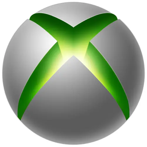 Green and Silver Xbox Logo