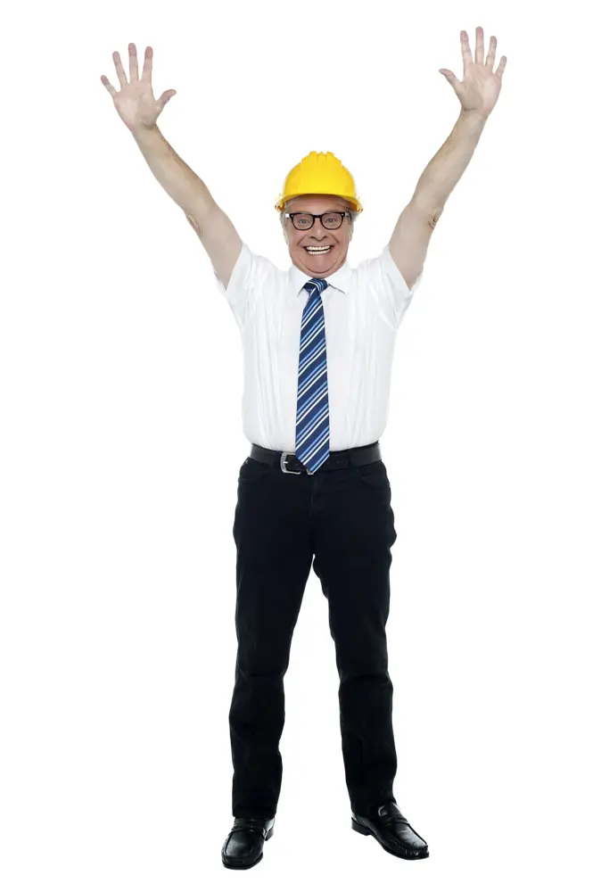 Engineer with Yellow Hard Hat