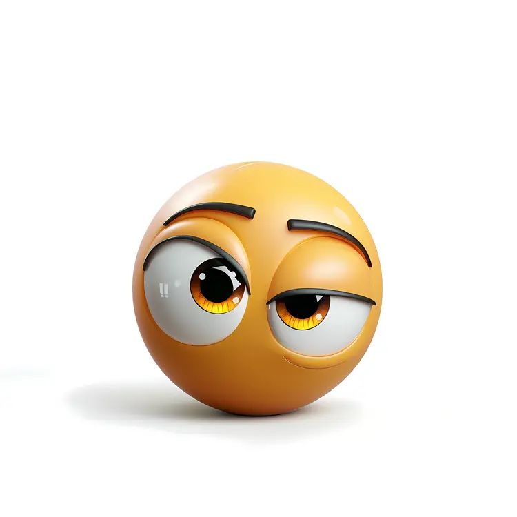 Sleepy Face Emoji of Tiredness