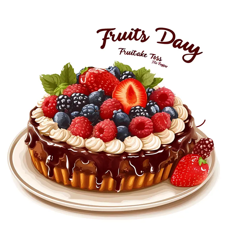 Fruit Tart with Mixed Berries