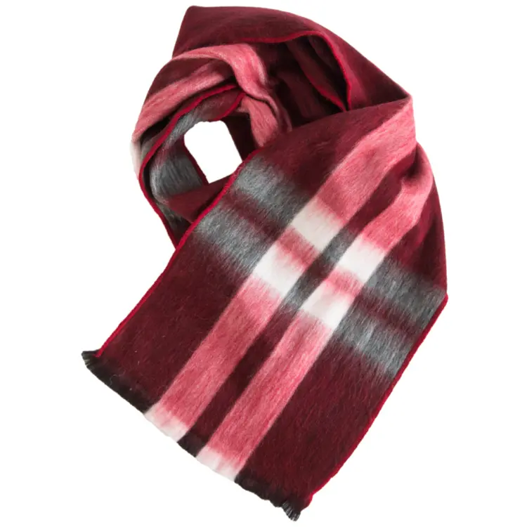 Red Plaid Scarf