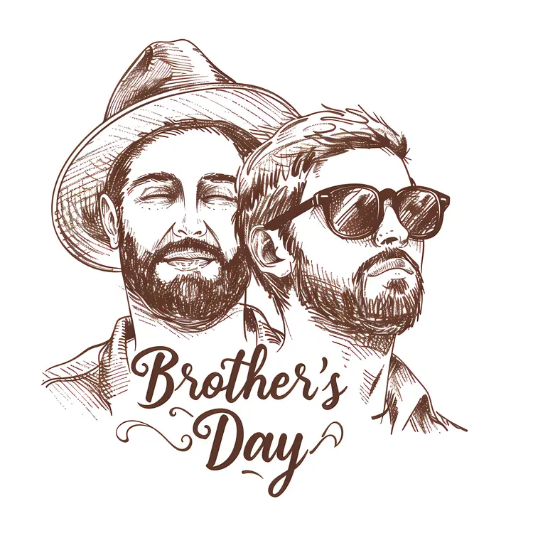 Brothers Day Celebration Illustration