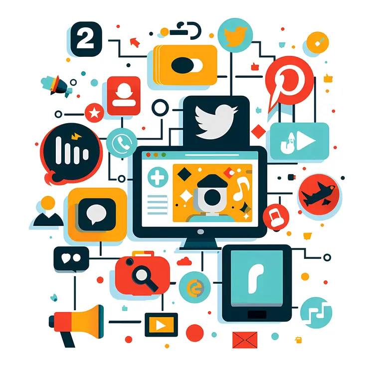Social Media Icons and Apps