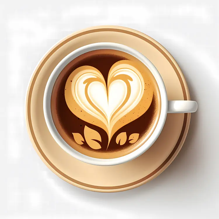 Latte Art with Heart