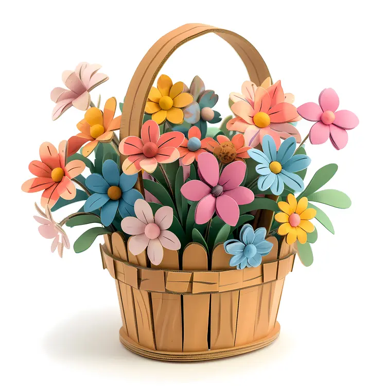 Decorative Flower Basket