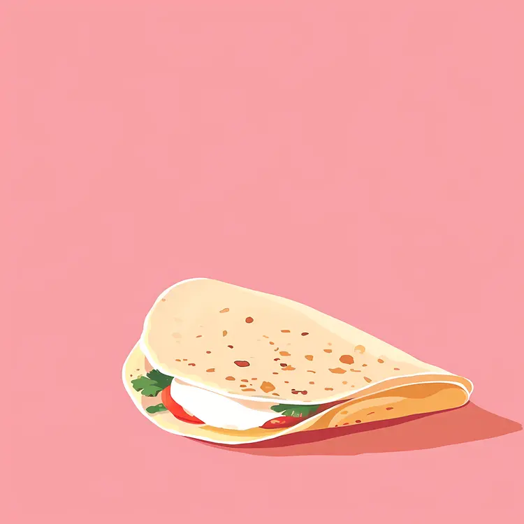 Folded Crepe with Filling
