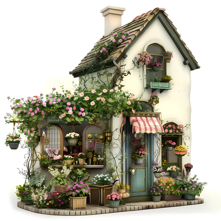 Small Cute Doodle House