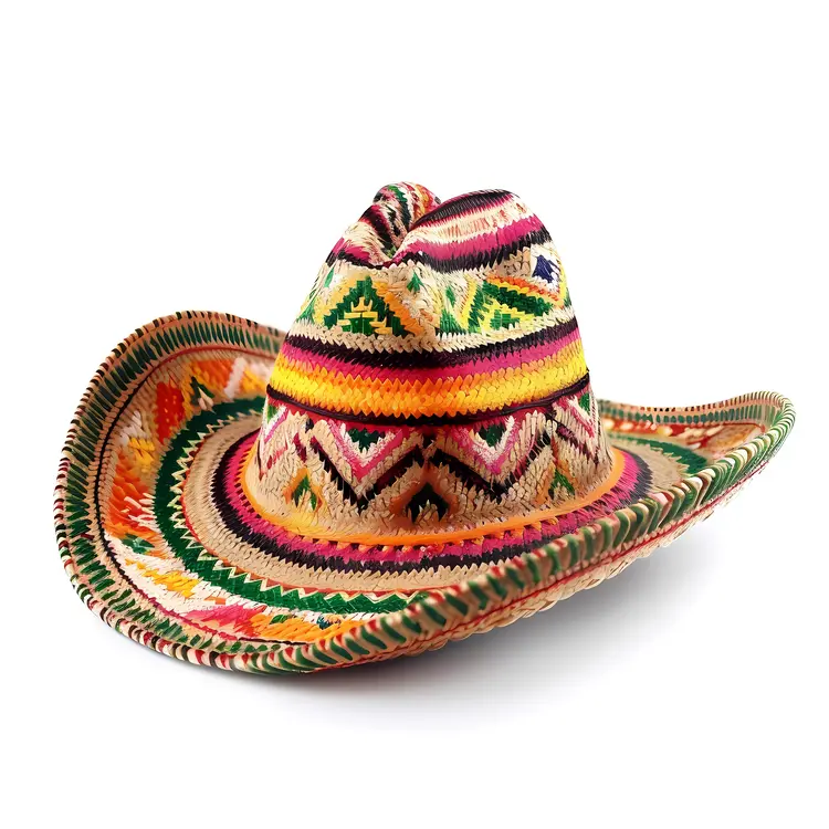 Colorful Traditional Sombrero