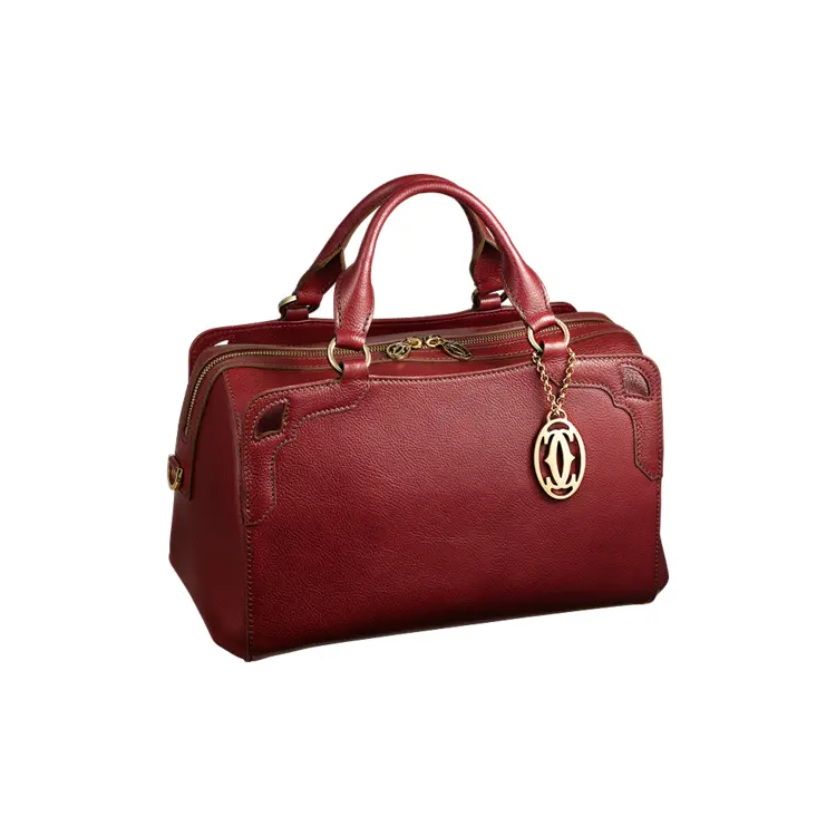 Red Leather Handbag
