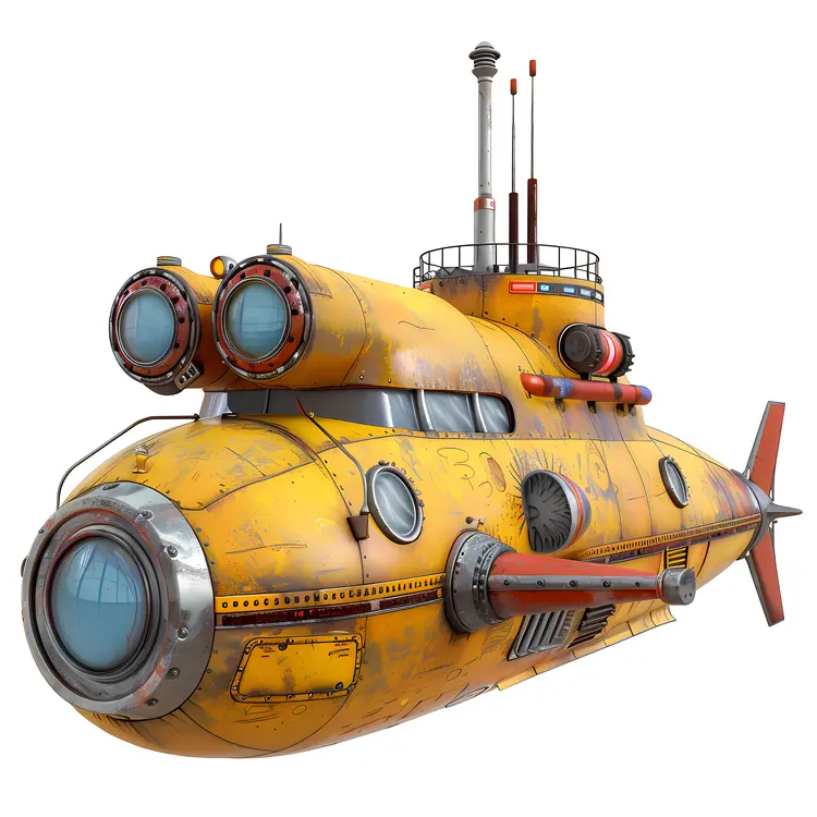 Yellow Submarine Illustration