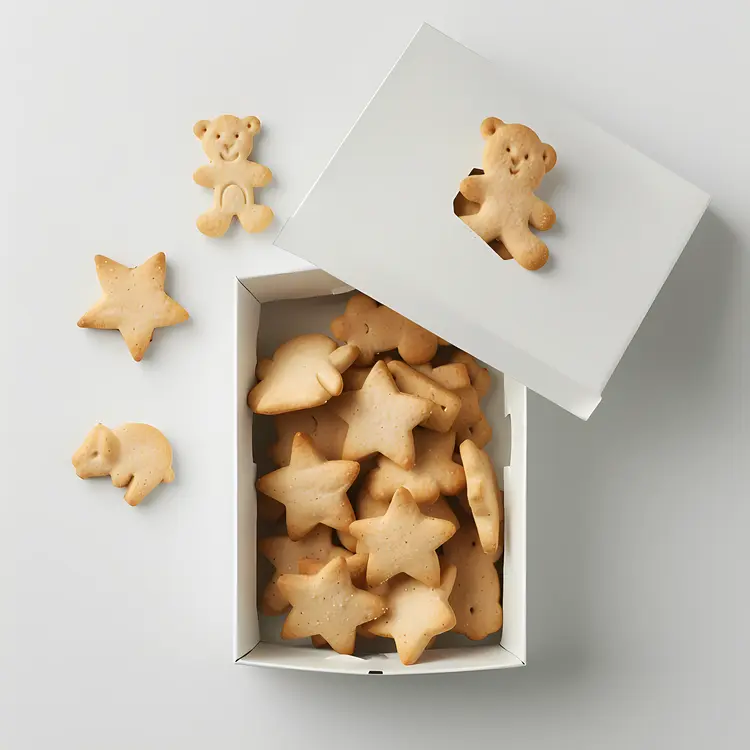 Assorted Shape Cookies in a Box