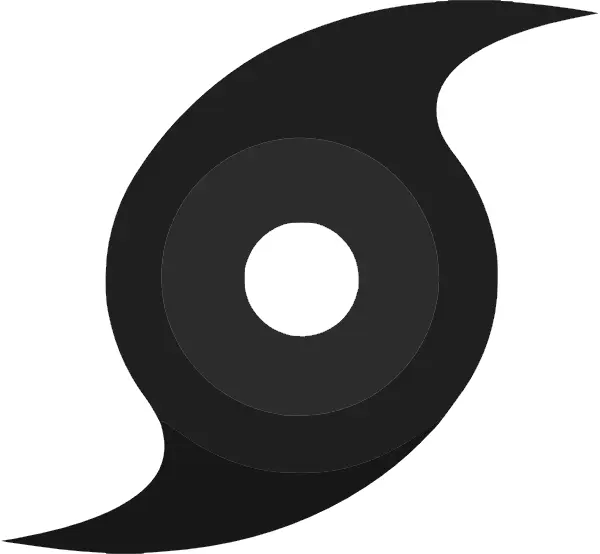 Black Hurricane Symbol