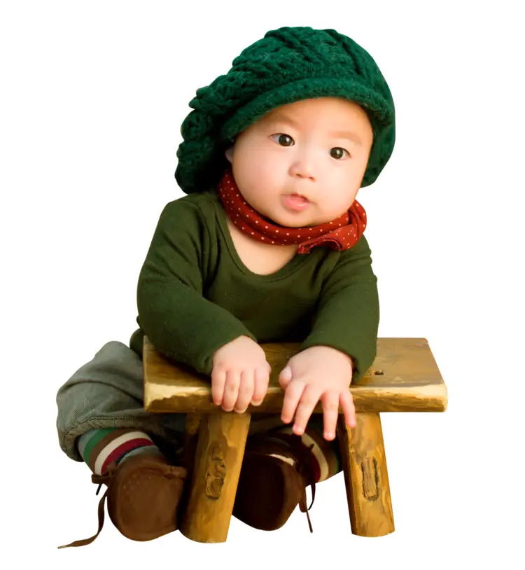 Cute Baby Sitting