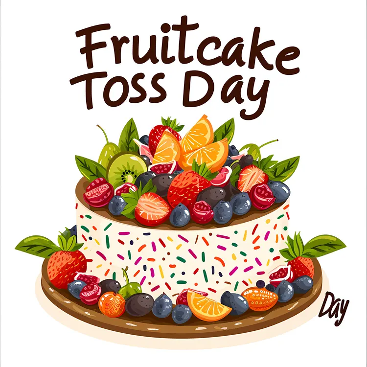 Fruitcake Toss Day Celebration