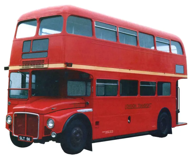 Red Double-Decker Bus for City Tours