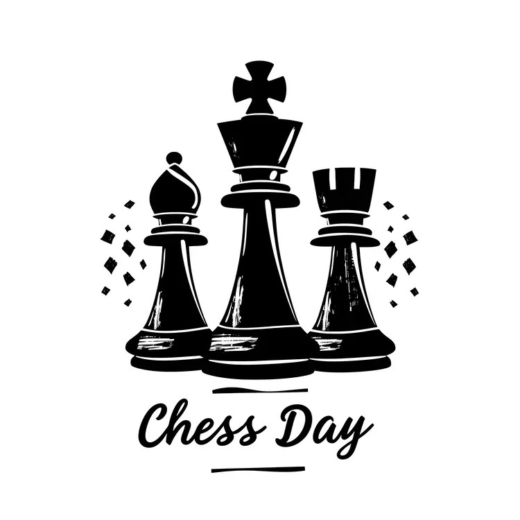 Chess Pieces for Chess Day