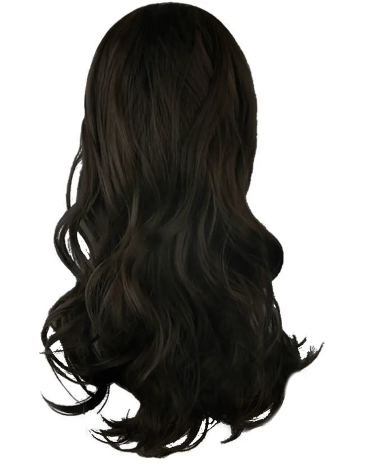 Wavy Black Hair