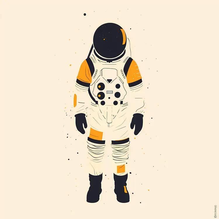 Astronaut in Space Suit