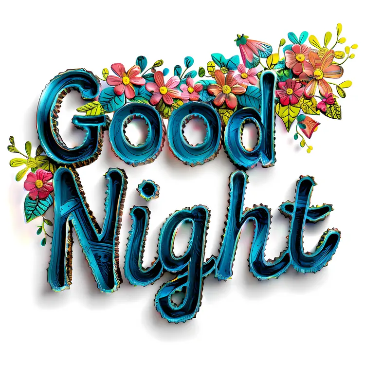 Good Night with Flowers