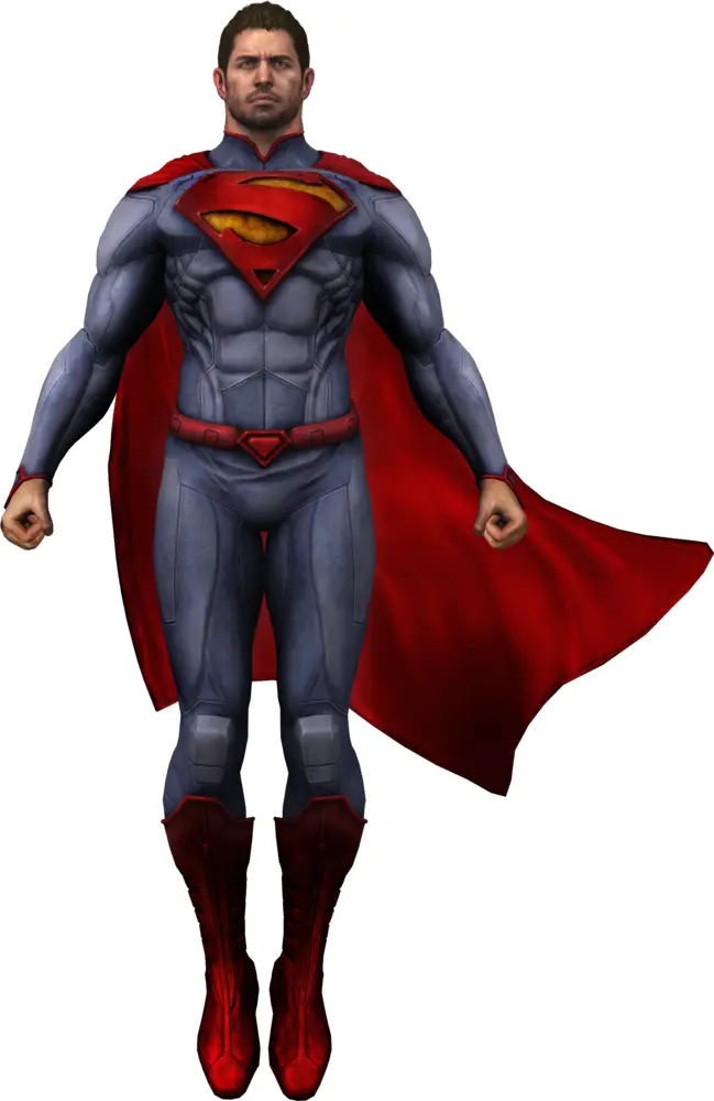 Superman in Gray Suit